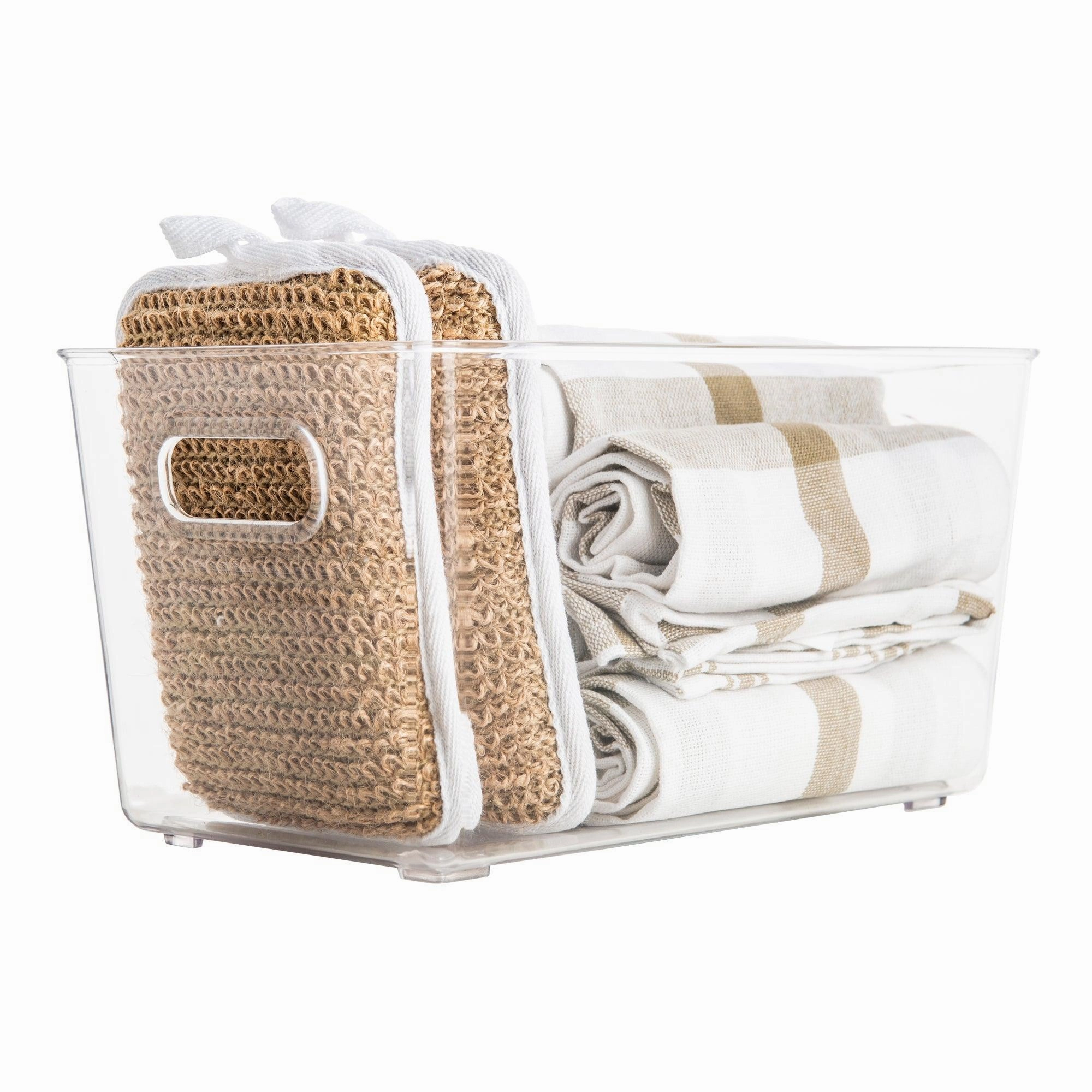 Clear Storage Tub Medium