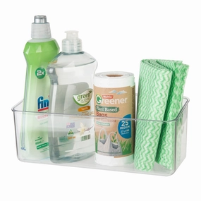 Clear Wall Mount Adhesive Storage Container - Wide Figurines,Decorative Ornaments