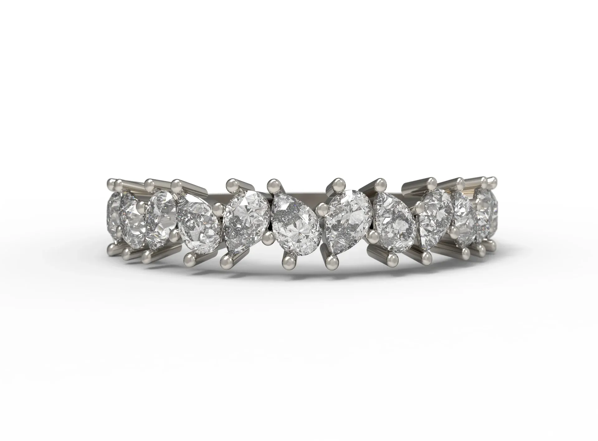 Cluster Maeve Wedding Band
