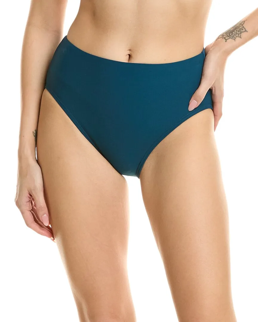 Coco Contours Onyx High-Waist Bikini Bottom