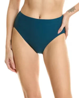 Coco Contours Onyx High-Waist Bikini Bottom