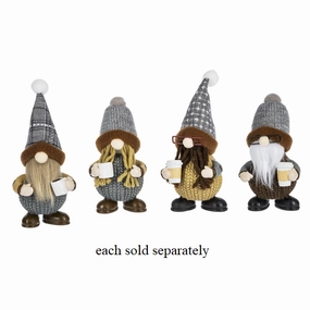 Coffee Gnome Standing Figurine Decorative Mirror,Home Decor Mirror