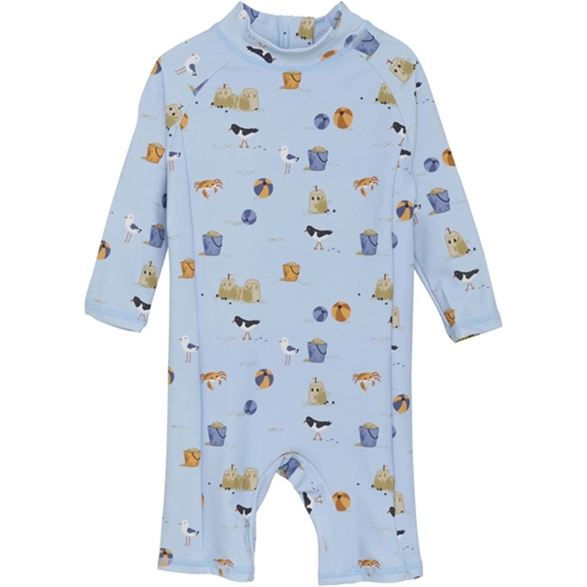 Color Kids Swimsuit AOP Cerulean