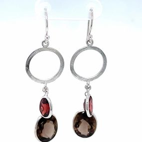 Colored Stone Earring
