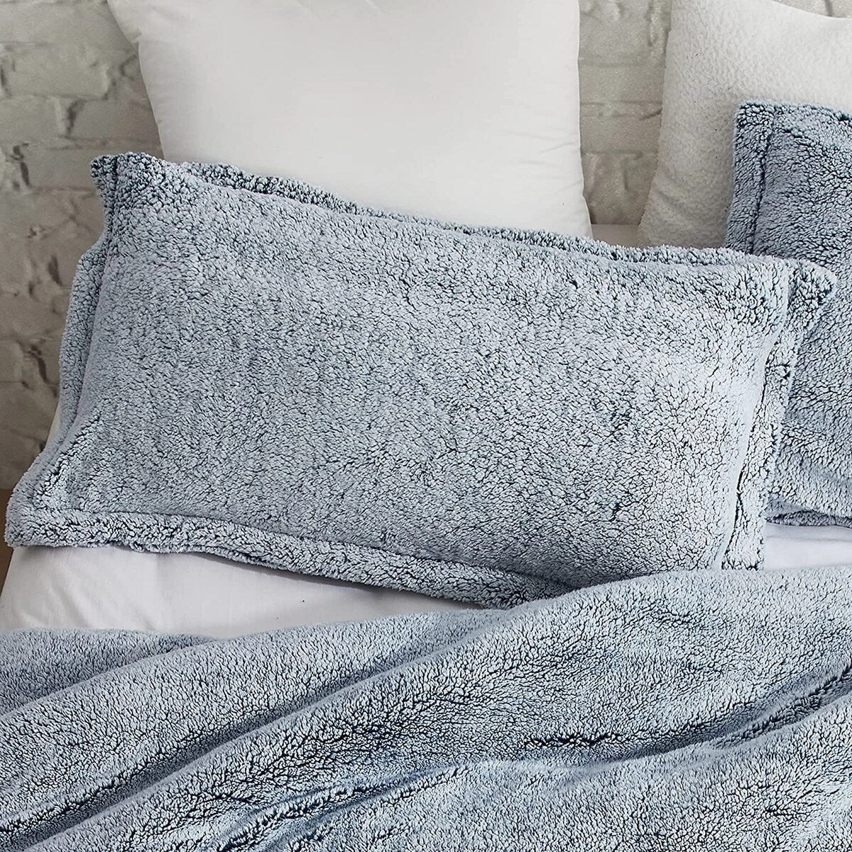 Coma Inducer Sham (2-Pack) - Two Tone Limited Release - Whitecap Navy pillowcases,cotton pillow covers,bed linen