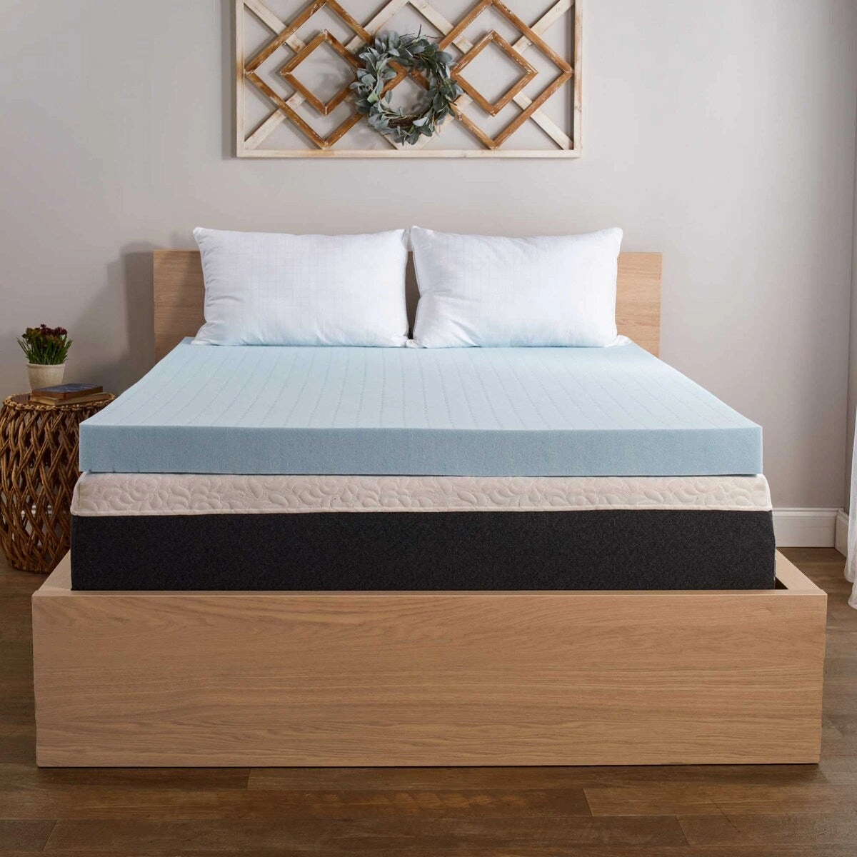Comfort Tech 4" TheraGel Memory Foam Mattress Topper