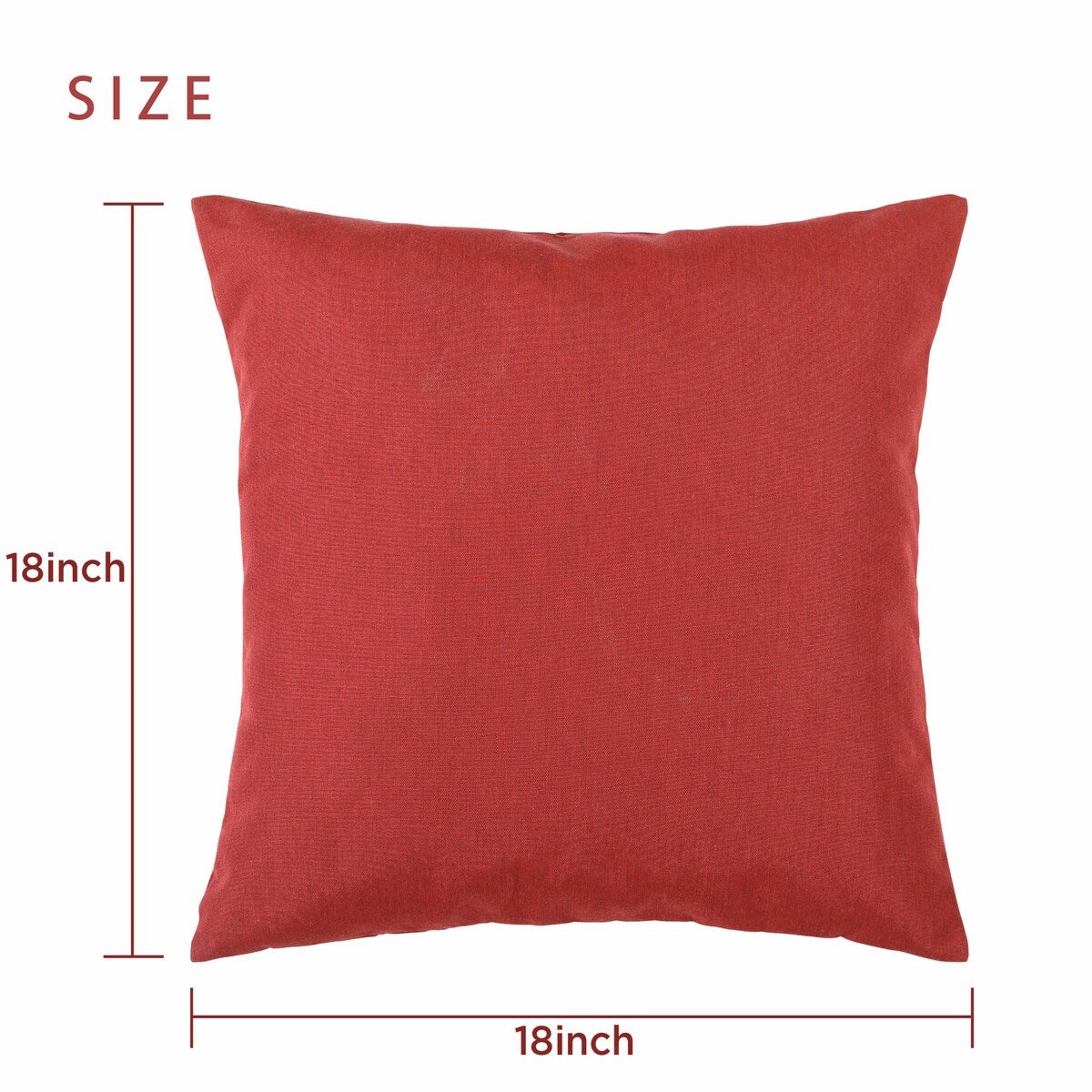Cooling Outdoor Pillows with Pure Cotton Cover Set of 2