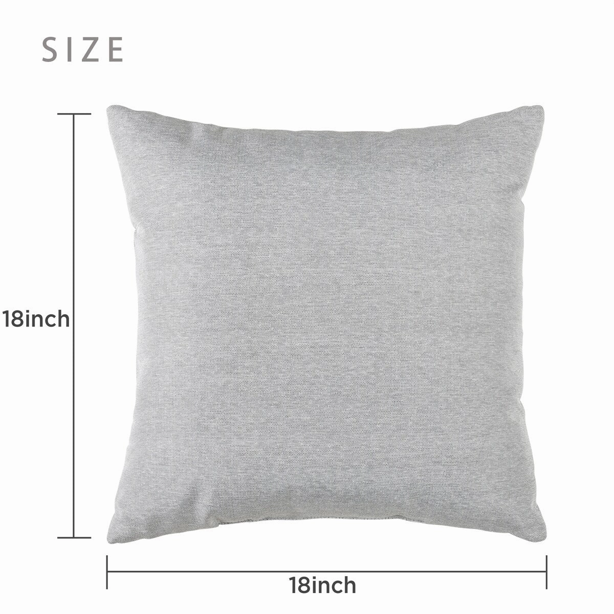 Cooling Outdoor Pillows with Pure Cotton Cover Set of 2