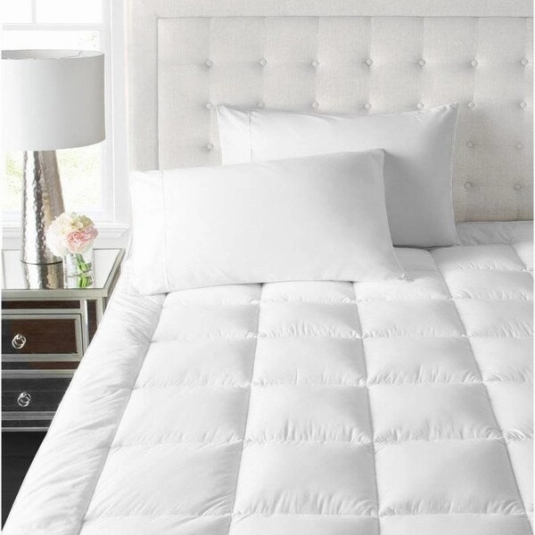 Copper Grove Attendorn 2-inch Pillow-top Fiber Bed Mattress Topper mattress pads,mattress topper,bed protection