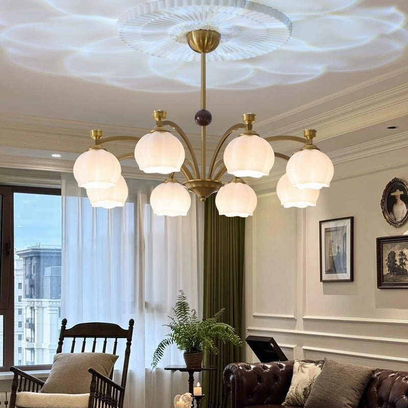 Corinne Arc Chandelier