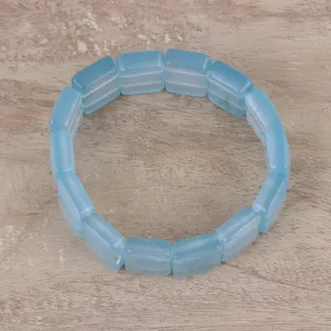 Cosmic Allure Handmade Aventurine Blue Cosmic Allure Beaded Bracelet