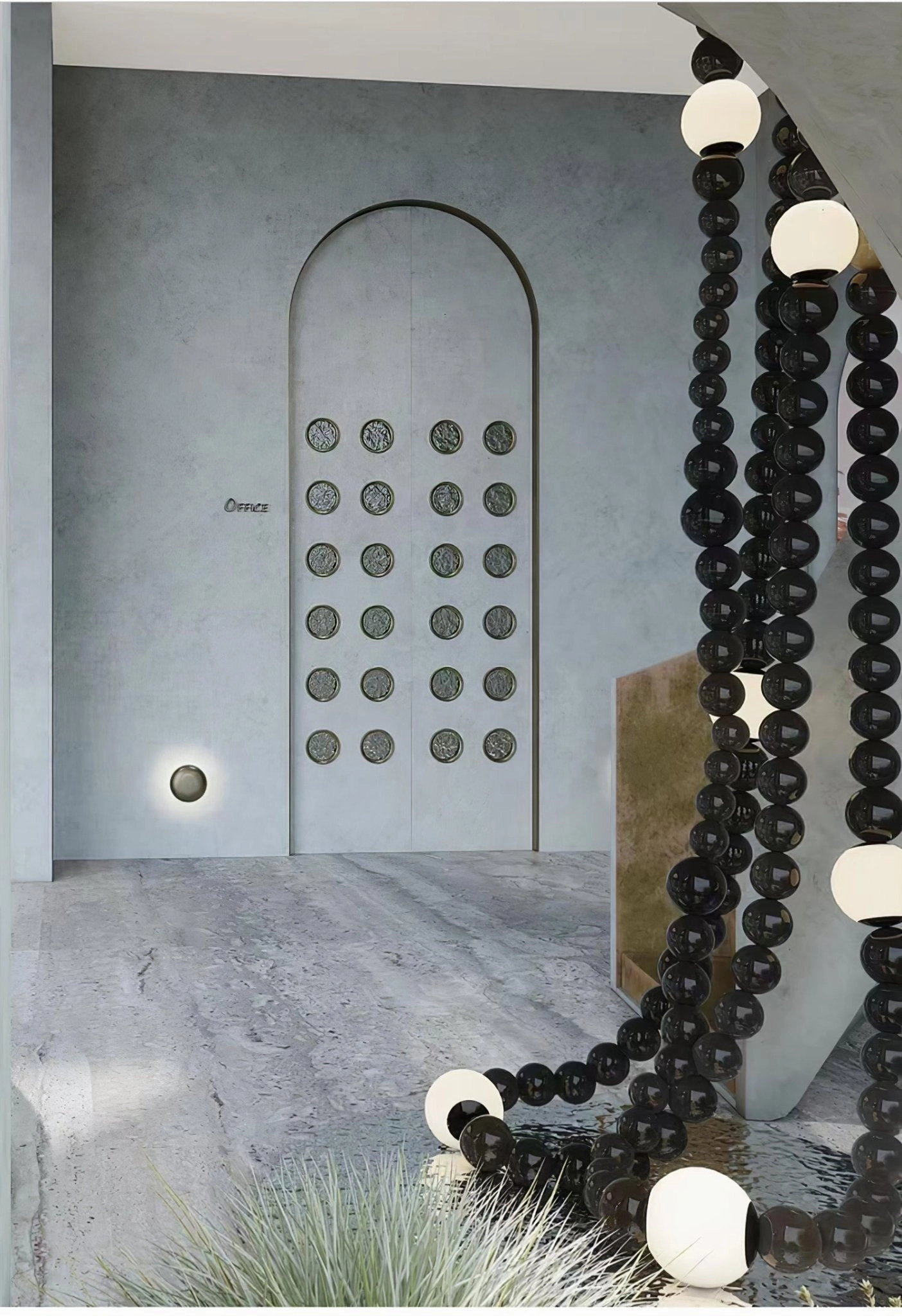 Cosmic Beads Chandelier