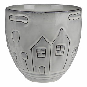 Costa Cachepot, Ceramic - Lrg Vase,Ceramic Vase