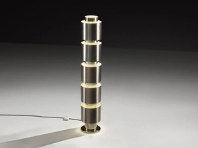 Costantino Persiani for Obor 'Calib' Floor Lamp in Stainless Steel Knife Set,Kitchen Knives