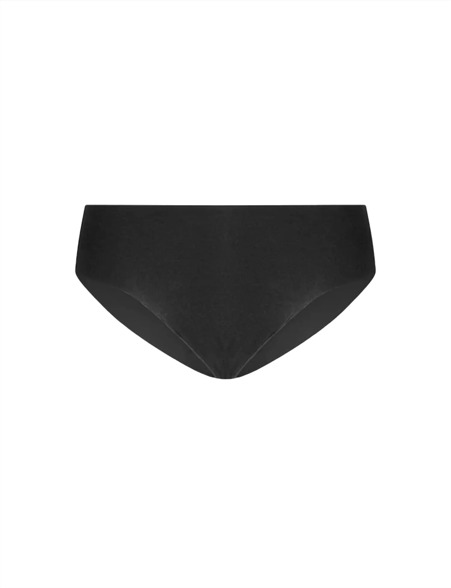 Cotton Bikini Bottom In Black