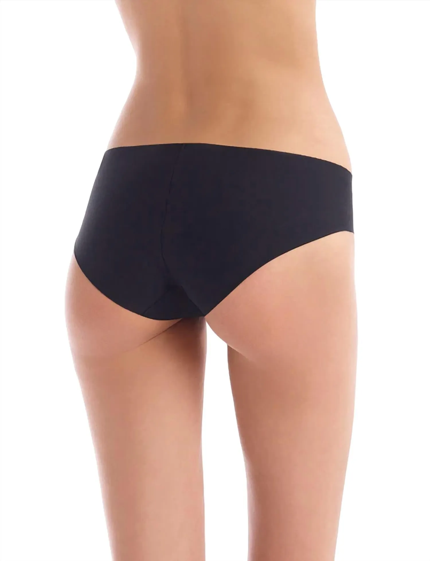 Cotton Bikini Bottom In Black