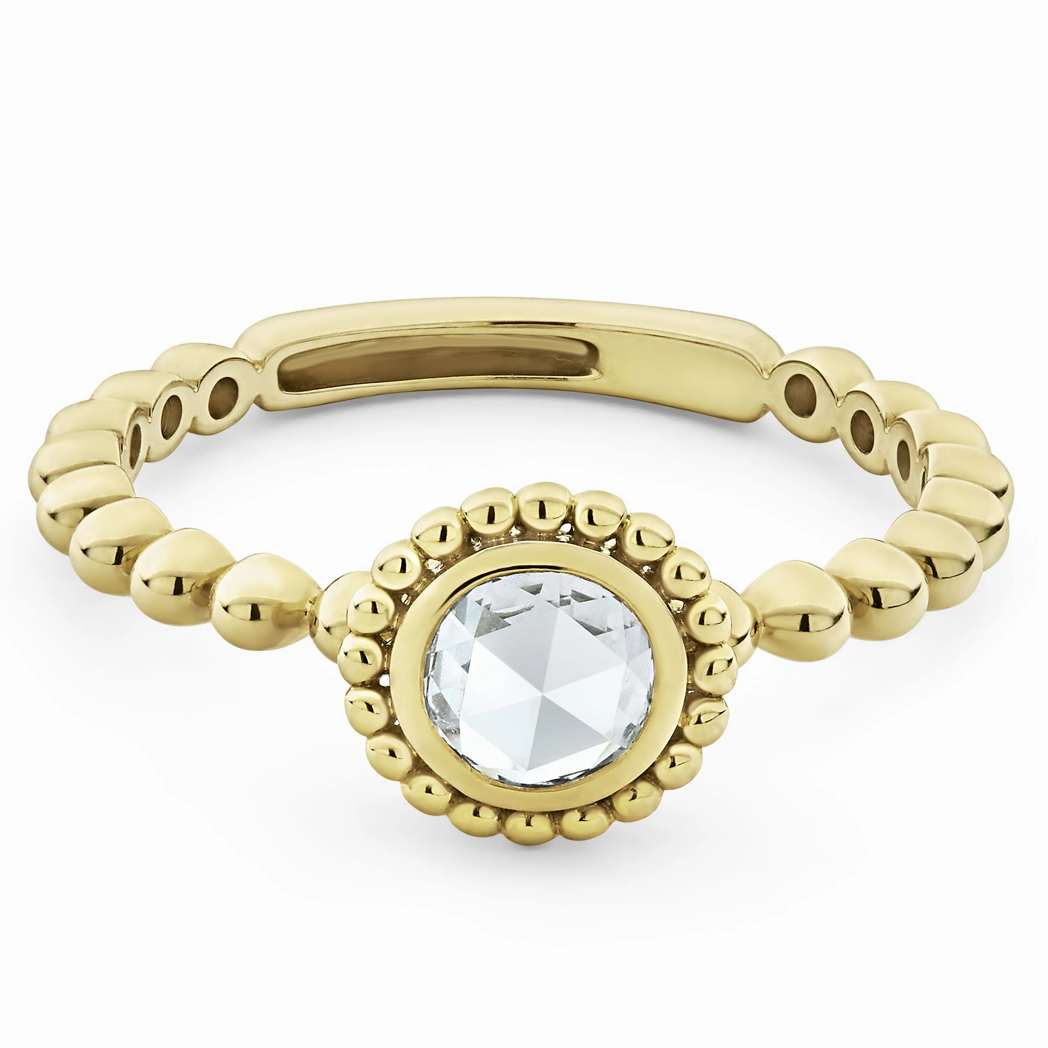 Covet Large Rose Cut Diamond Ring