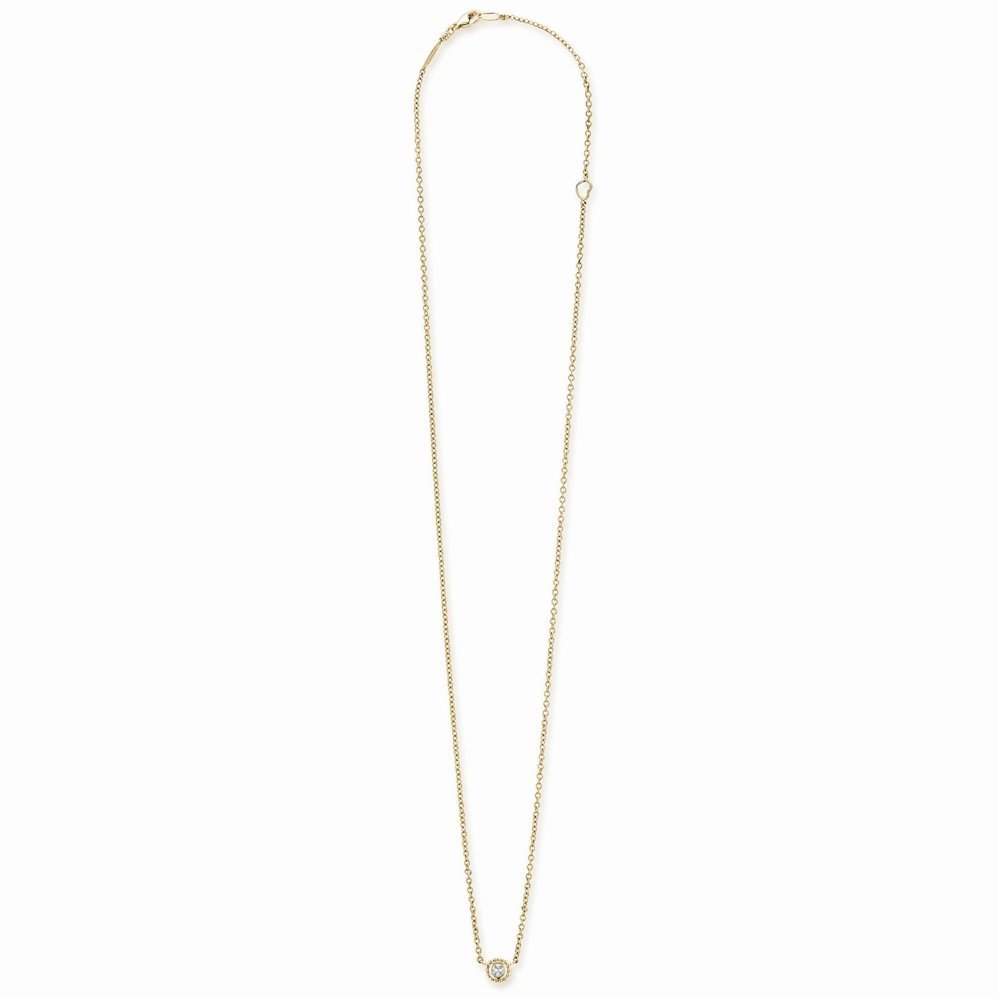 Covet Small Rose Cut Diamond Necklace