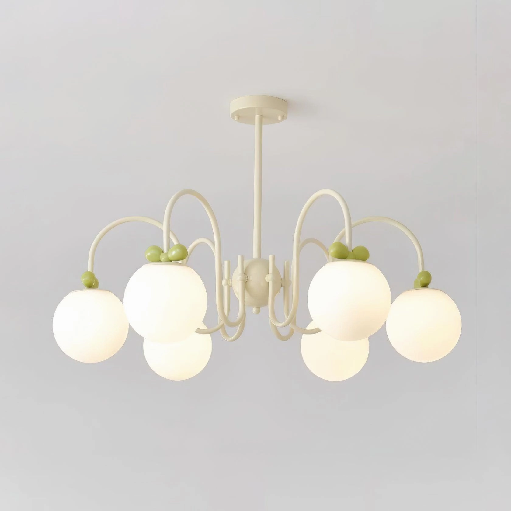 Cream Cherry Chandelier