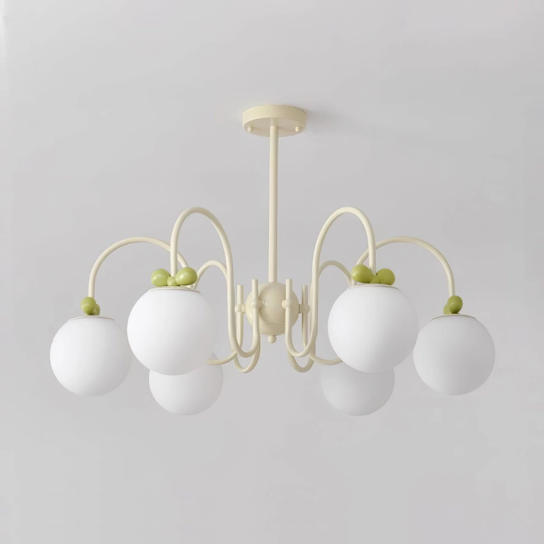 Cream Cherry Chandelier