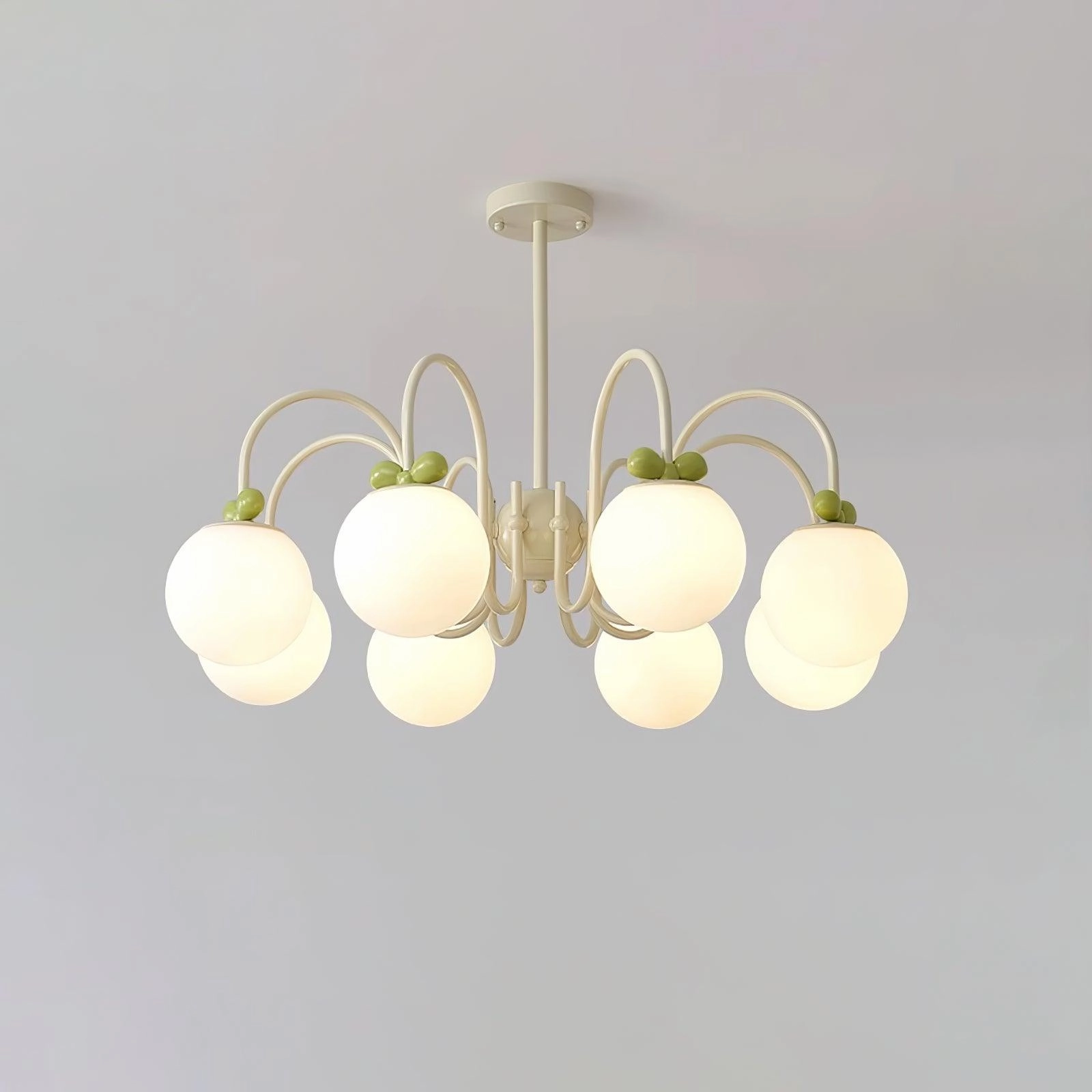Cream Cherry Chandelier