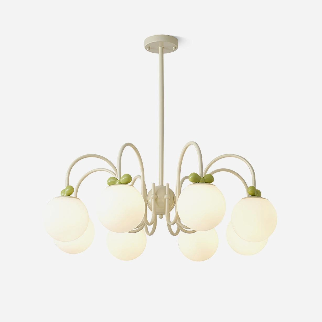 Cream Cherry Chandelier chandelier,ceiling light,decorative lighting