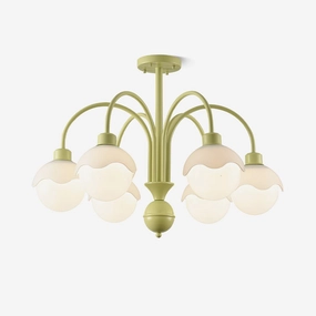 Creamy Lychee Matcha Chandelier chandelier,ceiling light,decorative lighting