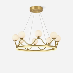 Crown Brass Chandelier chandelier,ceiling light,decorative lighting