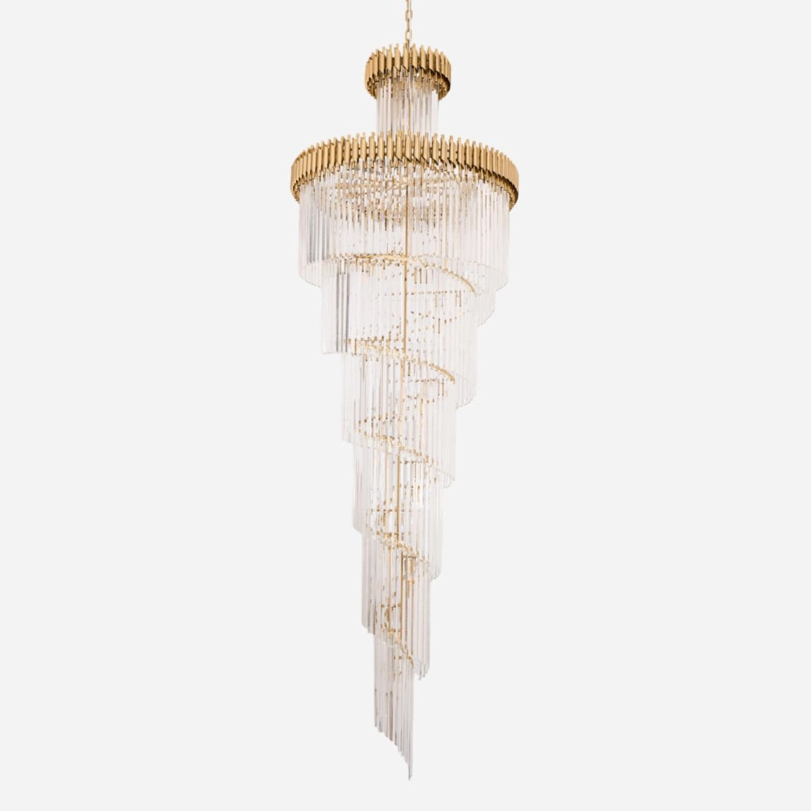 Crystal Spiral Chandelier chandelier,ceiling light,decorative lighting