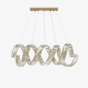 Curved LED Chandelier chandelier,ceiling light,decorative lighting