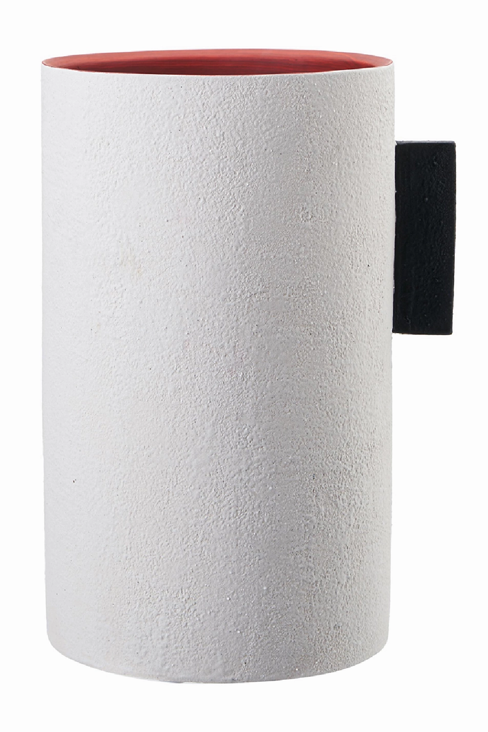 Cylindrical White Ceramic Vase | Liang & Eimil Santi II Vase,Glass Vase