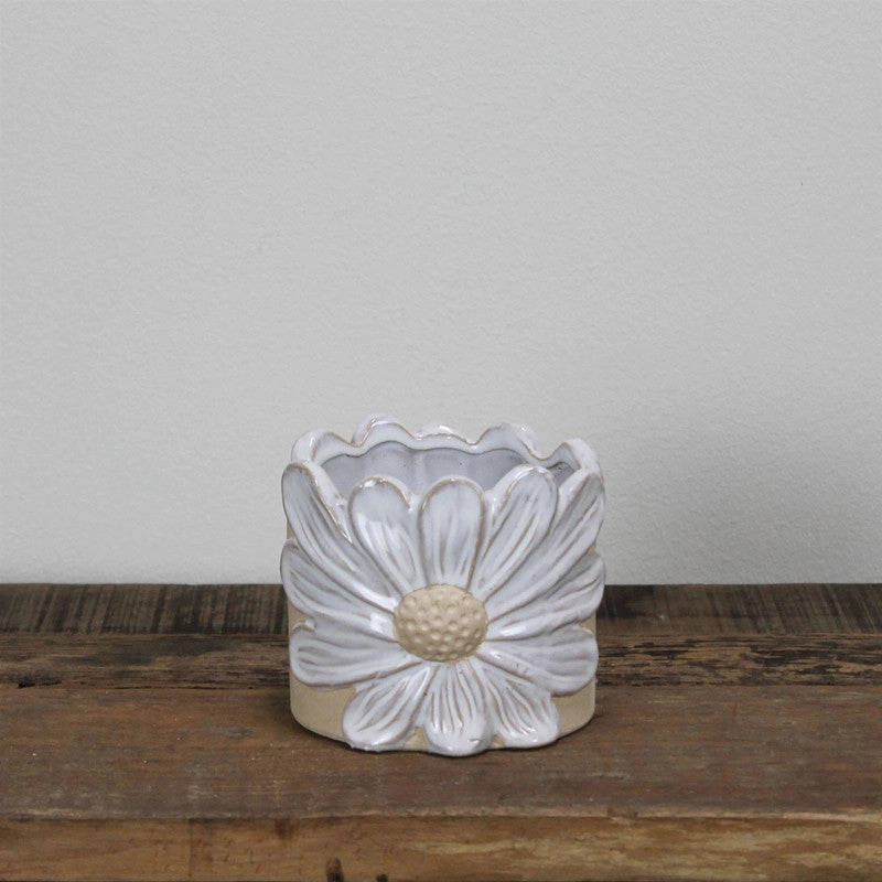 Daisy Cachepot, Ceramic