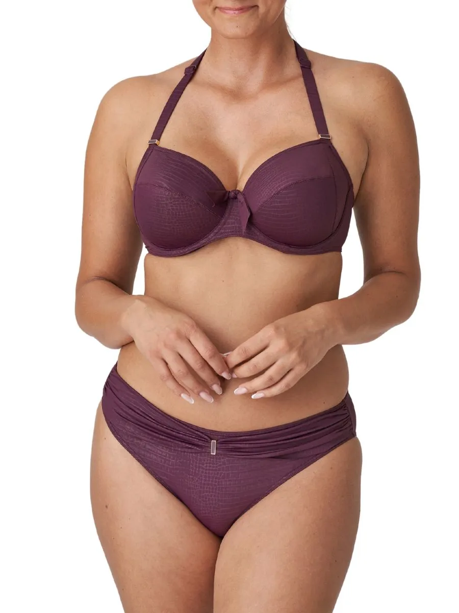 Dalyan Full Cup Bikini Top - Wine