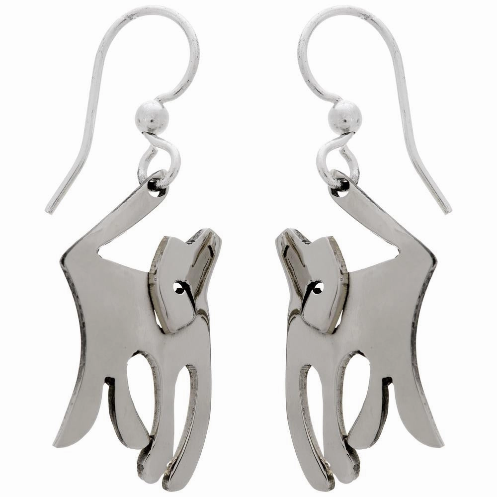 Dancing Dog Earrings