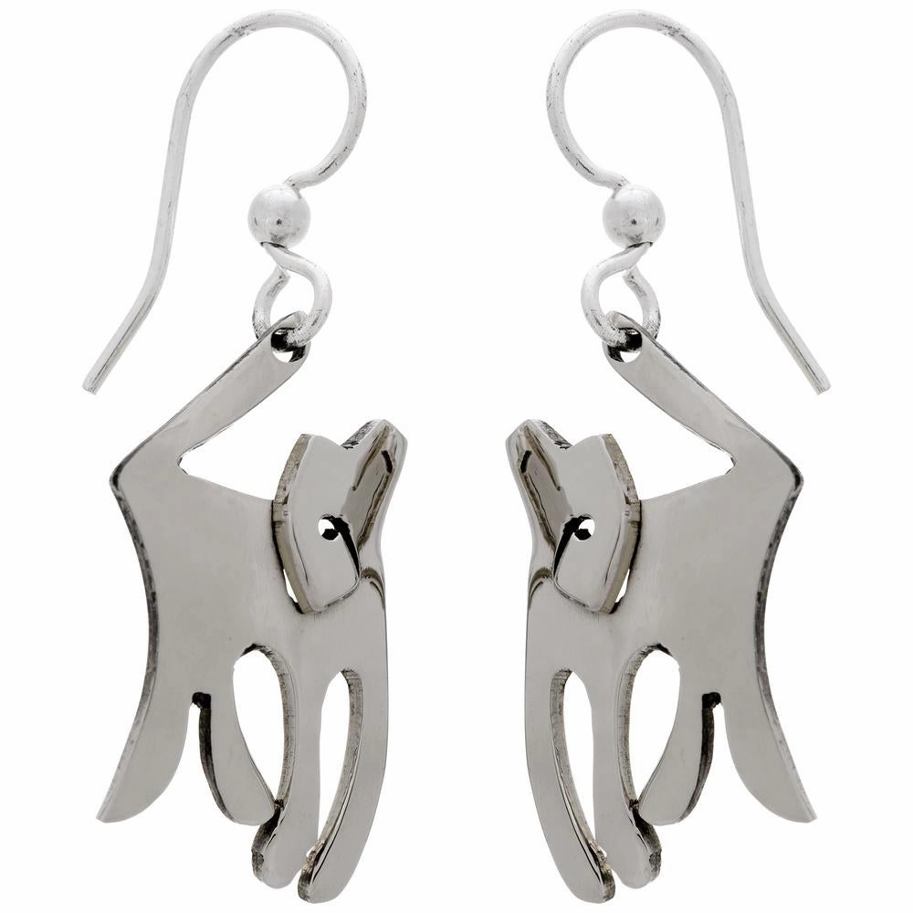 Dancing Dog Earrings