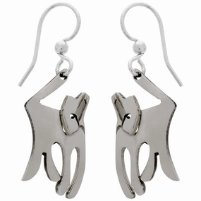 Dancing Dog Earrings