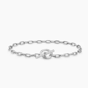 David Yurman Madison Pav Toggle Chain Bracelet