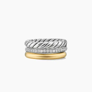 David Yurman Mercer Three Row Ring