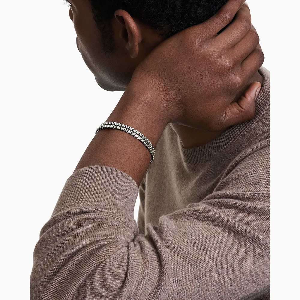 David Yurman Woven Box Chain Bracelet