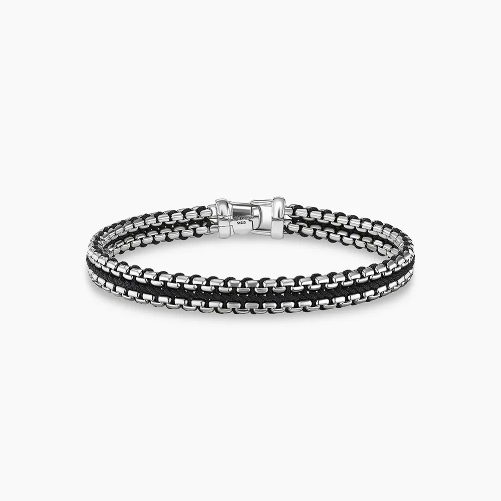 David Yurman Woven Box Chain Bracelet