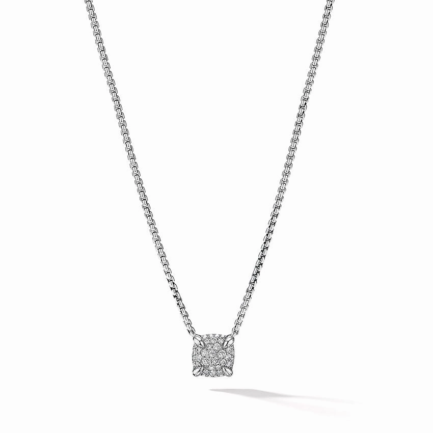 David Yurman Chatelaine Necklace with Full Pav Diamonds