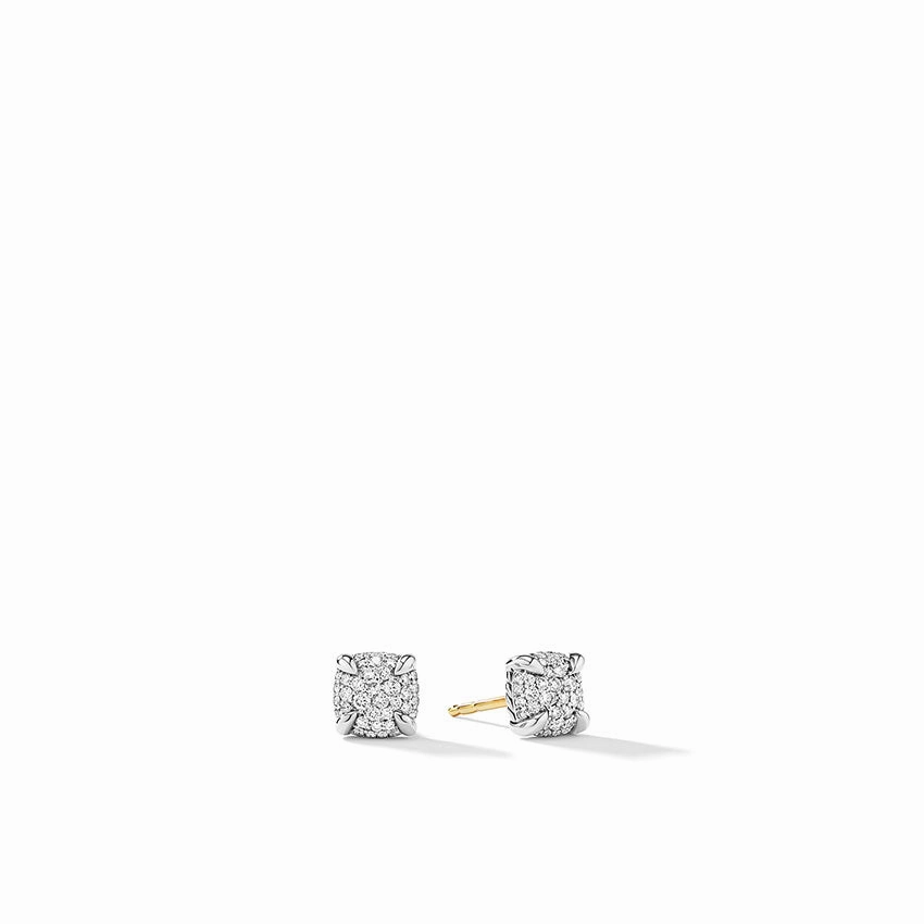 David Yurman Chtelaine Earrings with Diamonds