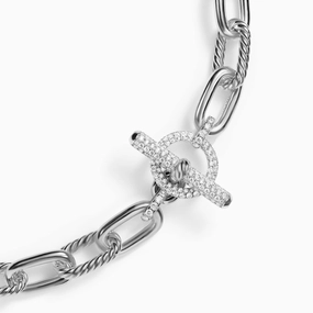 David Yurman DY Madison Toggle Chain Necklace