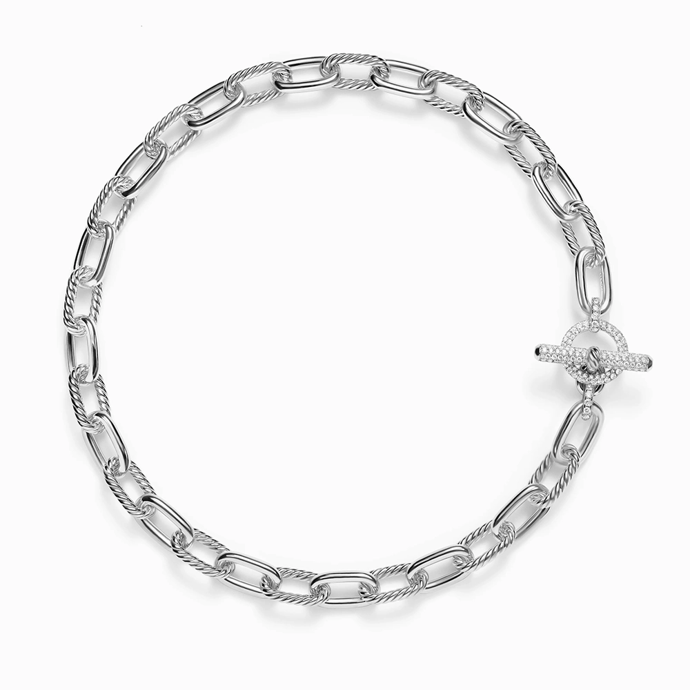 David Yurman DY Madison Toggle Chain Necklace