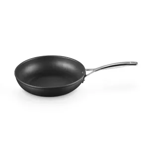 Deep Frying Pan, 26cm, Toughened Non-Stick, Special Buy, Black curtain fabric, upholstery textile