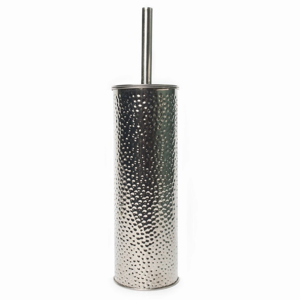 Deluxe Textured Stainless Steel Toilet Brush With Holder Toilet Brush,Bathroom Cleaner