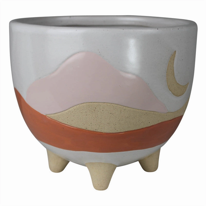 Desertscape Cachepot, Ceramic