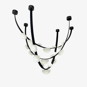 Dew Drops Alabaster Chandelier chandelier,ceiling light,decorative lighting