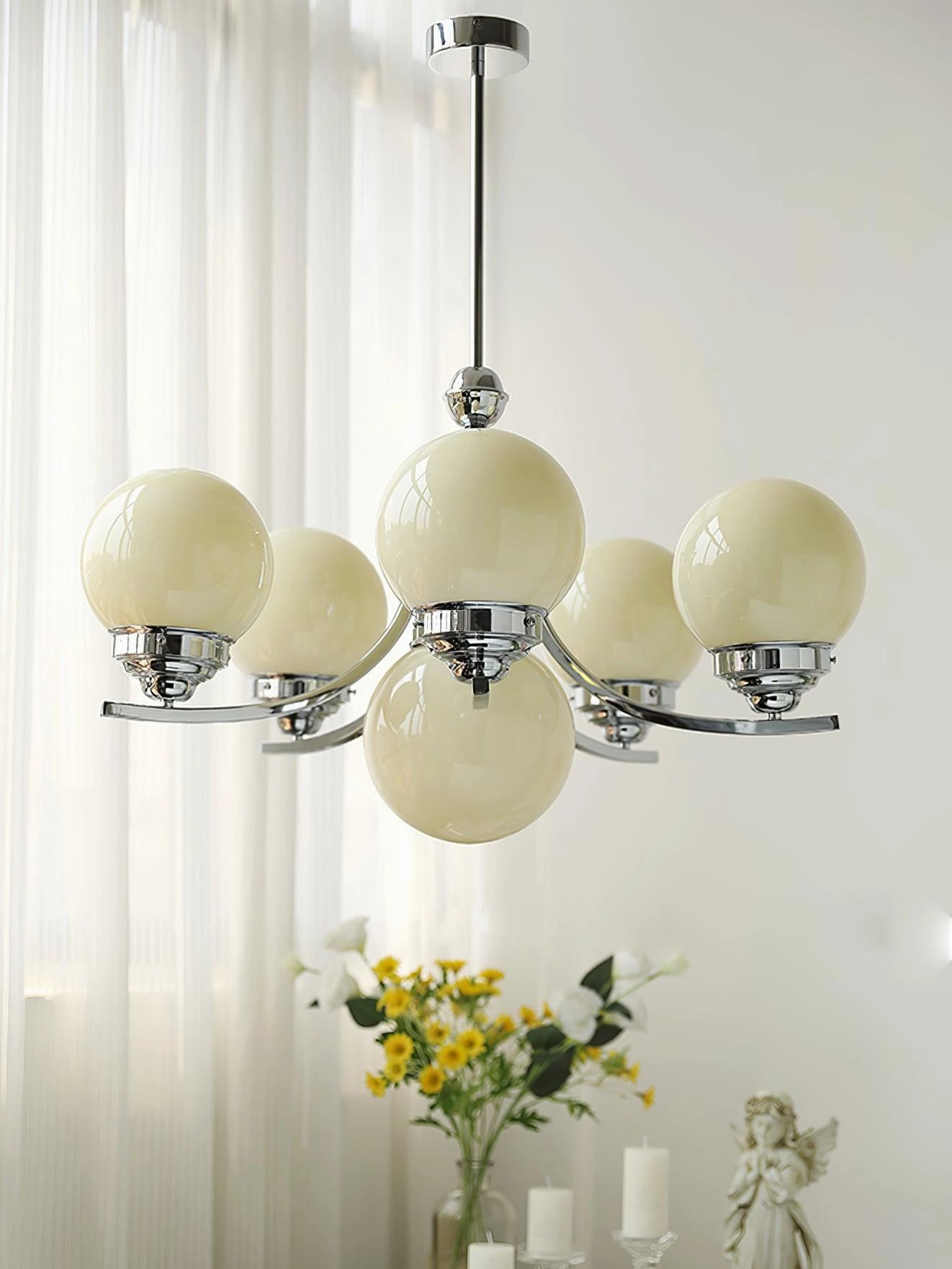 Dewdrop Globe Chandelier