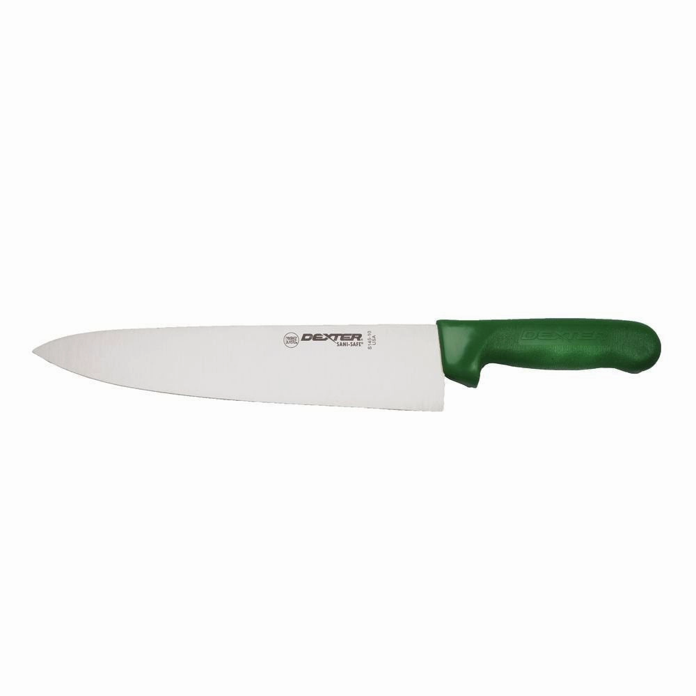 Dexter S145-10G-PCP Sani-Safe Chef's Knife, Green, 10" Food Storage,Food Containers